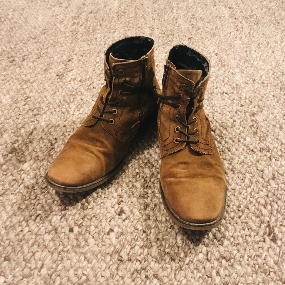 Suede Boots